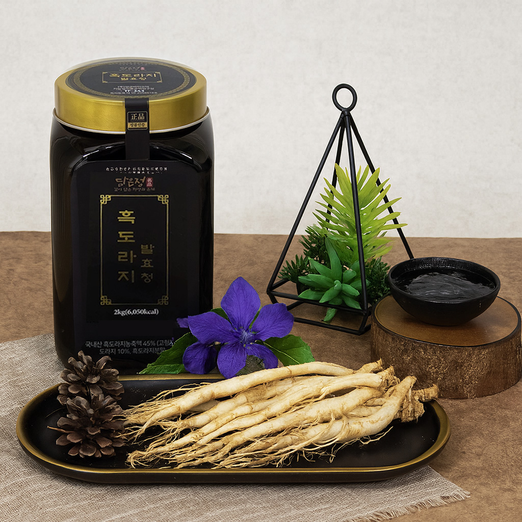 담은정 흑도라지청 대 2Kg