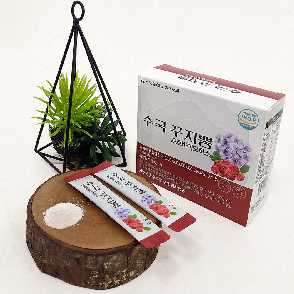 수국꾸지뽕 프로바이오틱스 2gx30포(60포,240Kcal)