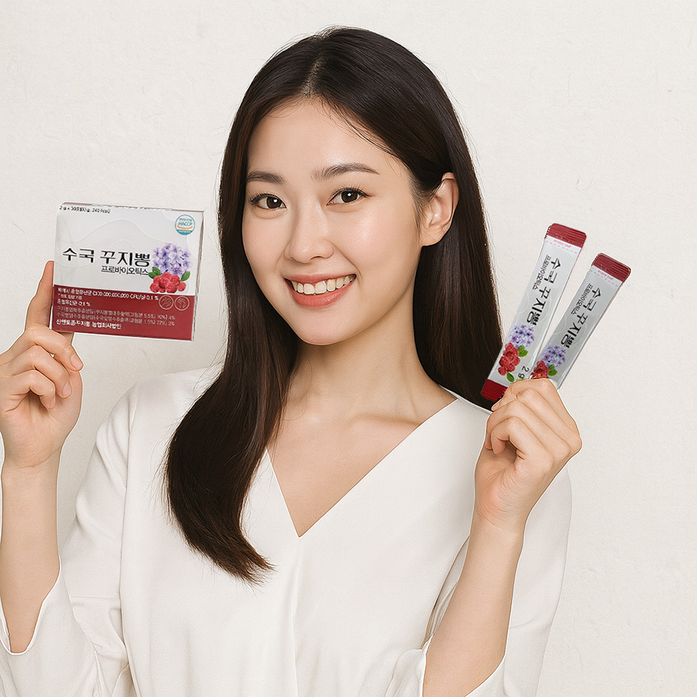 수국꾸지뽕 프로바이오틱스 2gx30포(60포,240Kcal)